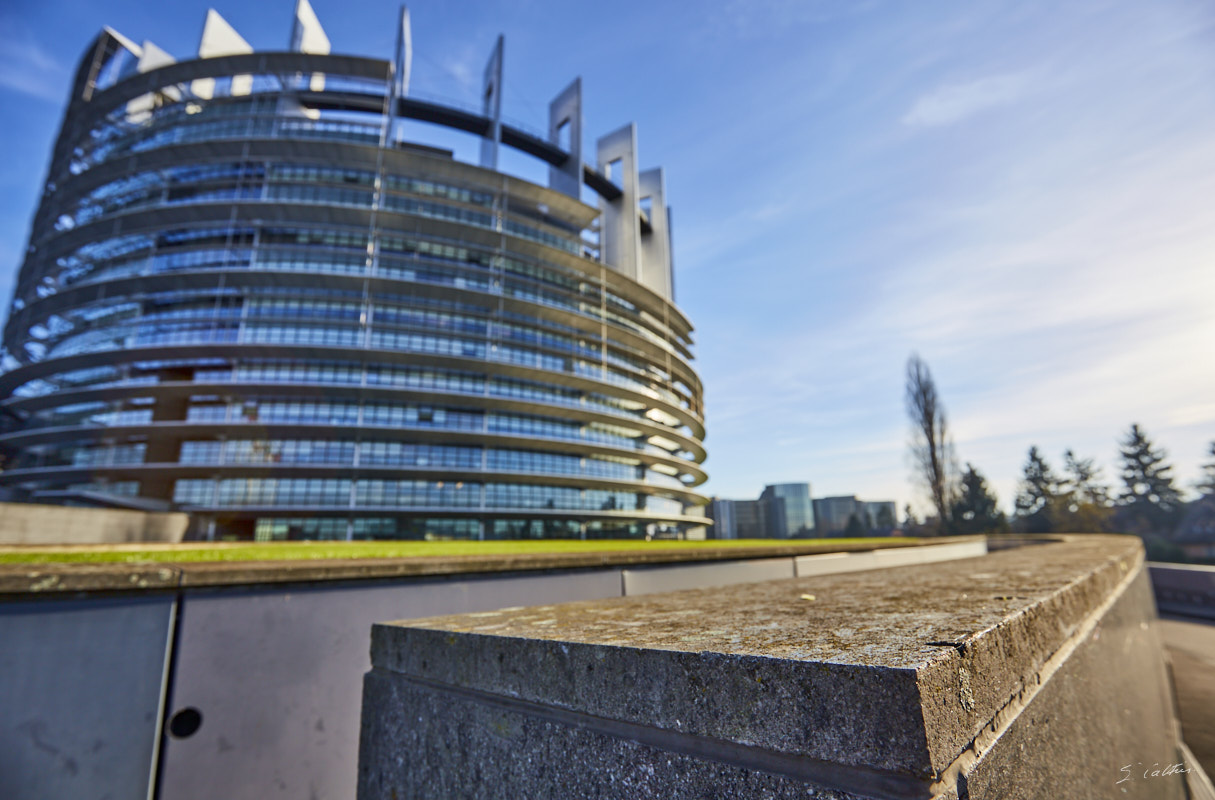 © All Rights Reserved - 2013-12-09 14:20:01 - f/9 1/160sec ISO-100 17mm - France, Alsace, Strasbourg, Parlement européen