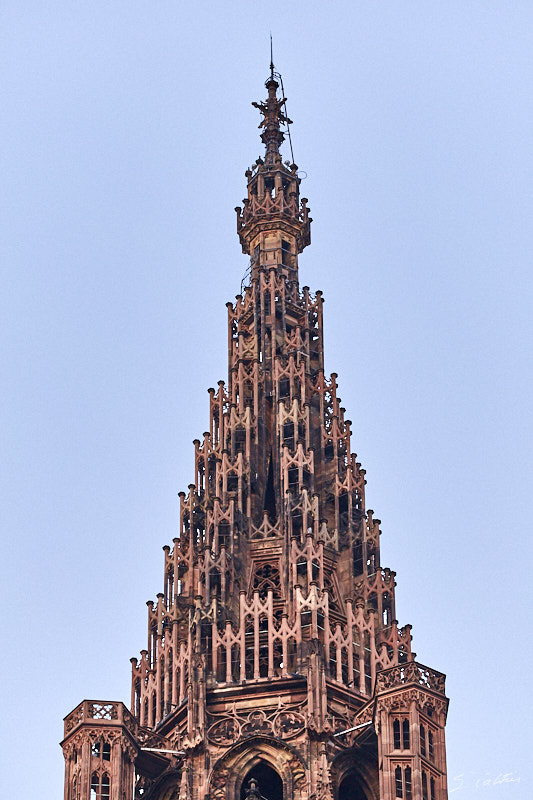 © All Rights Reserved - 2018-10-07 18:52:19 f/5 1/200sec ISO-1600 200mm - France, Strasbourg, Cathédrale