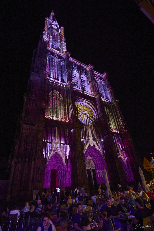 © All Rights Reserved - 2024-08-10 20:57:15 f/4 1/80sec ISO-20000 18mm - France, Strasbourg, Cathédrale