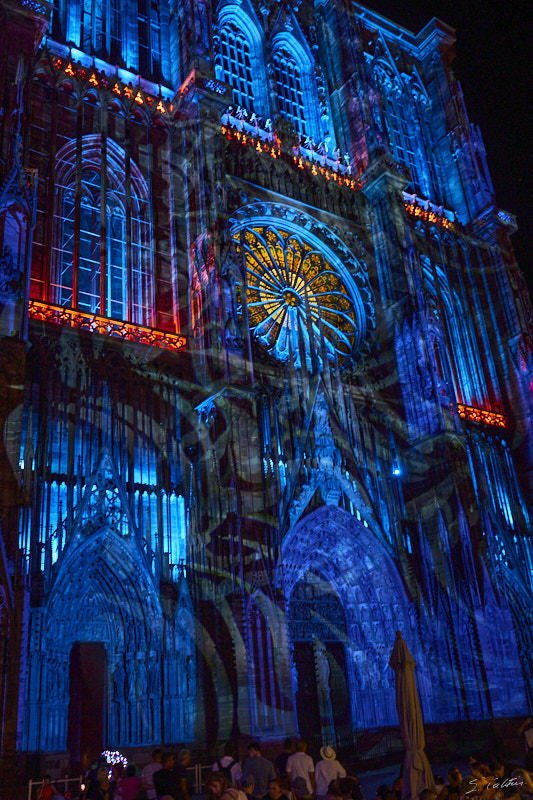 © All Rights Reserved - 2024-08-10 20:58:00 f/4 1/25sec ISO-2500 35mm - France, Strasbourg, Cathédrale