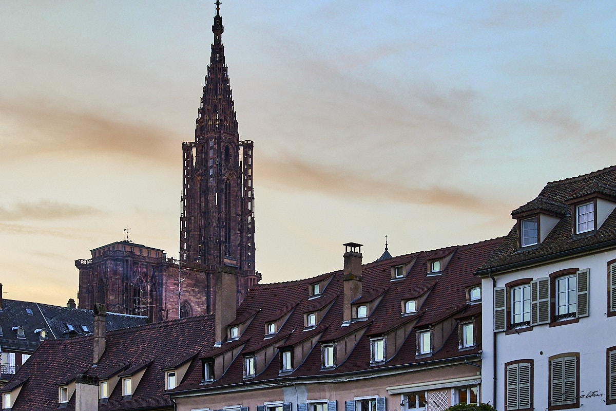 © All Rights Reserved - 2024-10-25 16:21:22 f/5.6 1/160sec ISO-1000 70mm - France, Strasbourg, Cathédrale