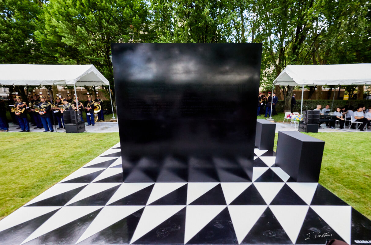 © All Rights Reserved - - - France - Rwanda - Paris - Inauguration de la stèle pour la mémoire du génocide des Tutsi - 2 juin 2026