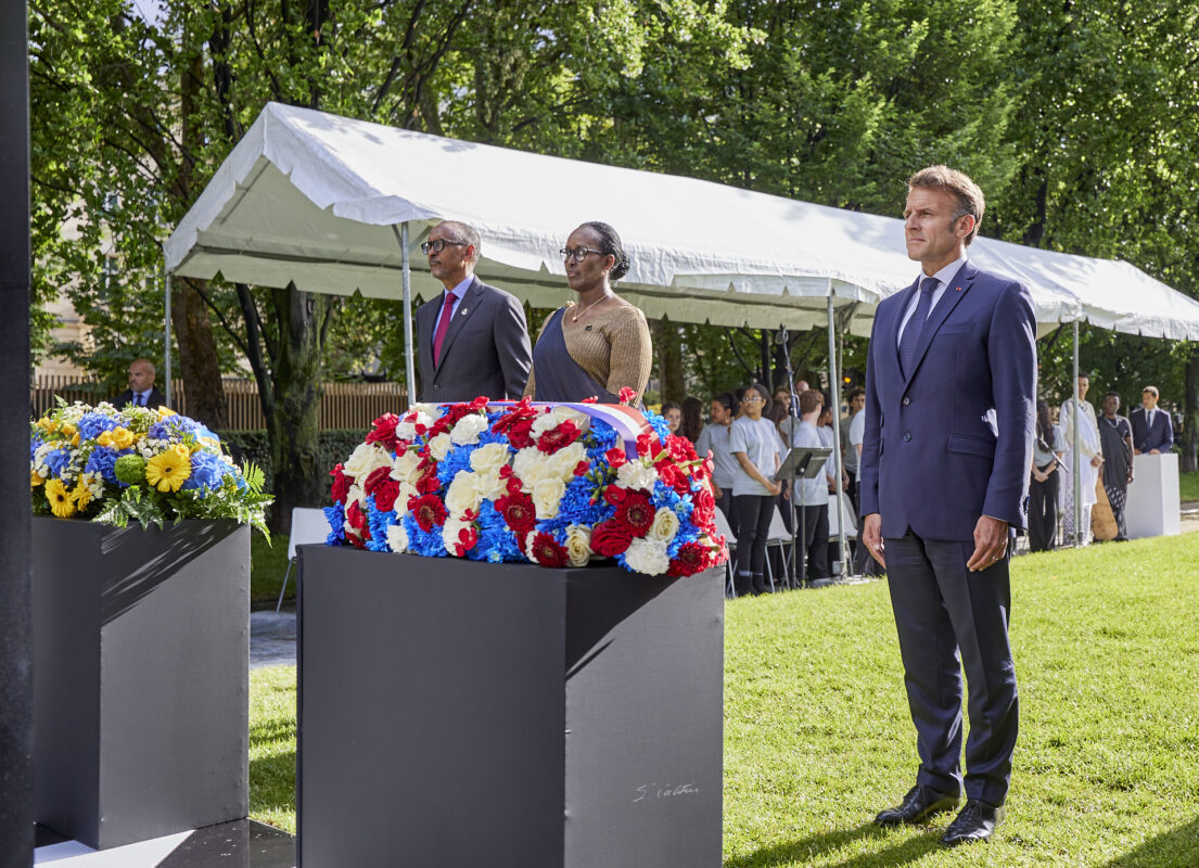 © All Rights Reserved - - - France - Rwanda - Paris - Inauguration de la stèle pour la mémoire du génocide des Tutsi - 2 juin 2026 - f/4 1/320sec ISO-160 32mm